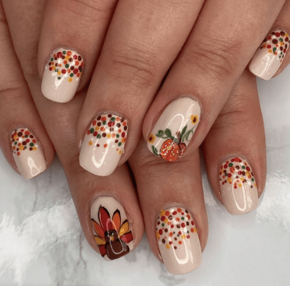 fall nail art
