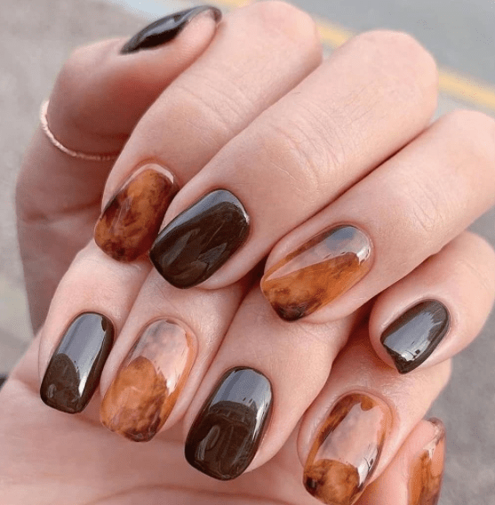 holiday nails & marble art