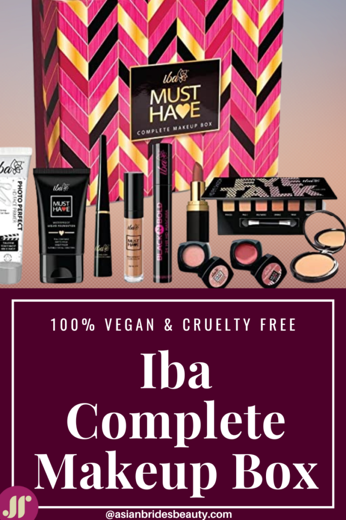 Iba Complete Makeup Box- 100% Vegan & Cruelty Free